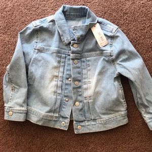 Toddler jean jacket NEW